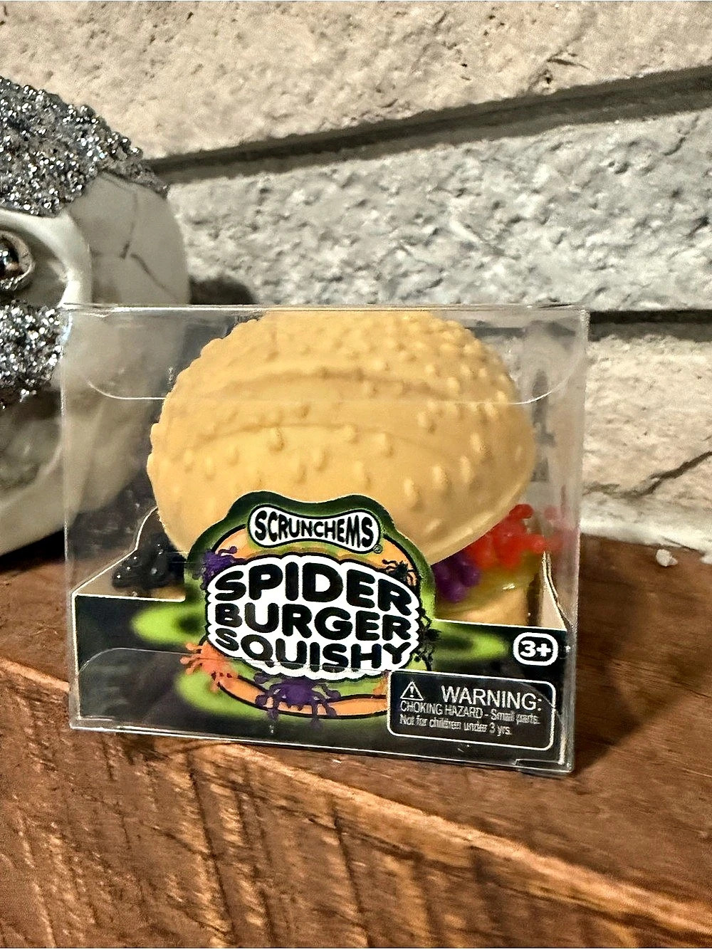 Scrunchems Halloween 🎃 Spider Burger Squishy Burger Squishy